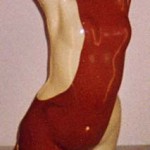 Buste femme ceramique 04 45cm x 15cm