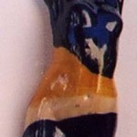 Buste femme ceramique 08 45cm x 15cm